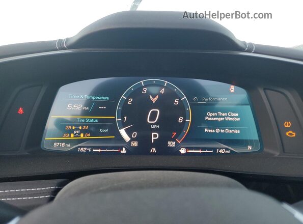 1G1YA3D44R5102702 2024 CHEVROLET CORVETTE Green 