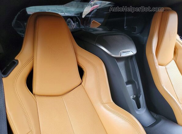 1G1YB2D43P5122900 2023 CHEVROLET CORVETTE Красный Вид задних сидений