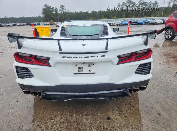 1G1YB2D47P5122317 2023 CHEVROLET CORVETTE White Հետևի տեսք