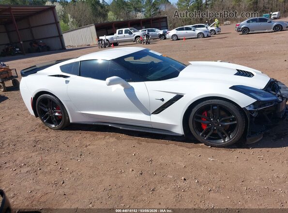 1G1YB2D74K5117644 2019 CHEVROLET CORVETTE White 