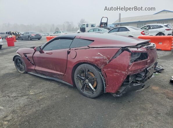 1G1YB2D75G5108975 2016 CHEVROLET CORVETTE Burgundy Tył lewy