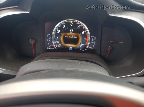 1G1YB2D75G5108975 2016 CHEVROLET CORVETTE Burgundy Widok zestawu wskaźników