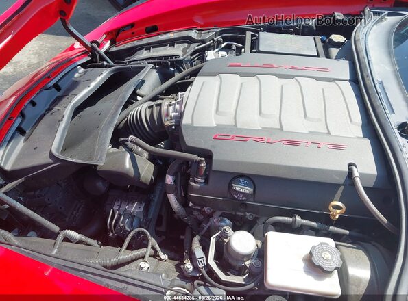 1G1YB2D77H5109904 2017 CHEVROLET CORVETTE Red Rear view