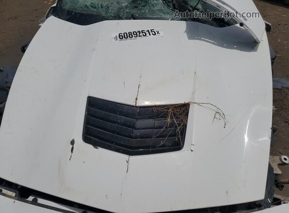 1G1YB2D77J5103235 2018 CHEVROLET CORVETTE White Vista interior trasera