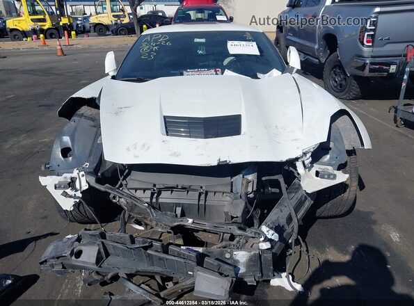 1G1YB2D7XG5123729 2016 CHEVROLET CORVETTE White Widok wnętrza z tyłu