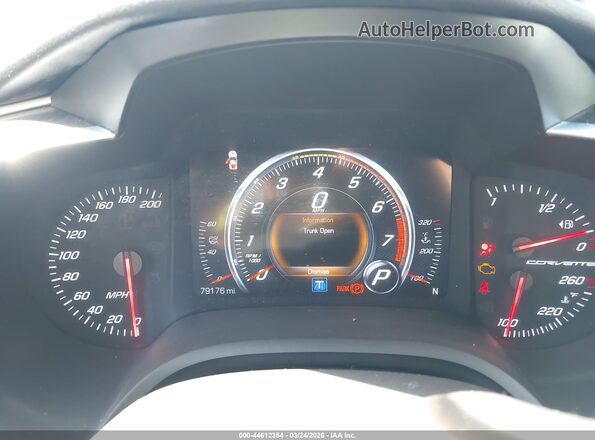 1G1YB2D7XG5123729 2016 CHEVROLET CORVETTE White Widok tylnych siedzeń