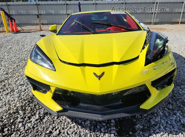 1G1YC2D41P5126523 2023 CHEVROLET CORVETTE Yellow Widok z przodu