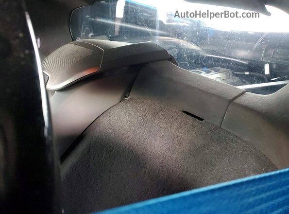 1G1YC2D42M5125571 2021 CHEVROLET CORVETTE Blue Rear seats view
