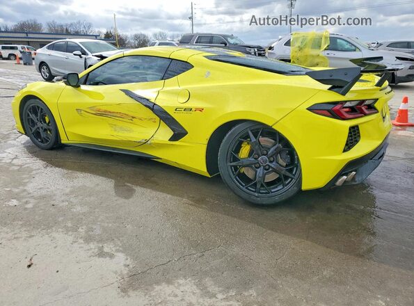 1G1YC2D43N5100132 2022 CHEVROLET CORVETTE Yellow უკანა მარცხენა