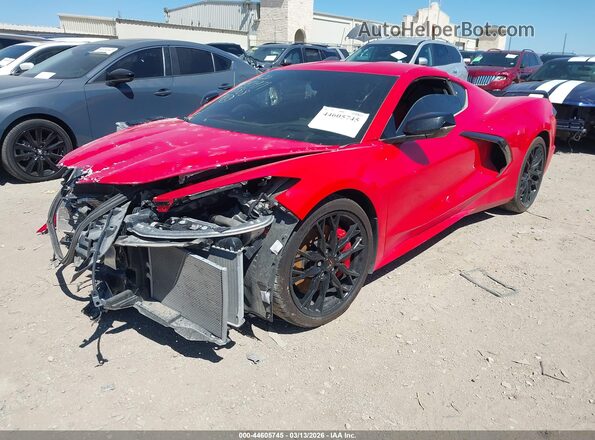 1G1YC2D46P5133368 2023 CHEVROLET CORVETTE Red Przód lewy