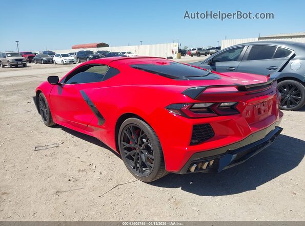 1G1YC2D46P5133368 2023 CHEVROLET CORVETTE Red Tył lewy