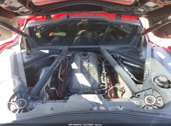 1G1YC2D46P5133368 2023 CHEVROLET CORVETTE Red Widok z tyłu
