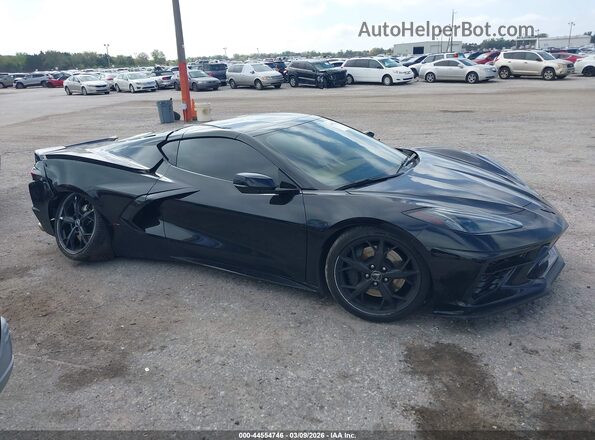 1G1YC2D47N5121503 2022 CHEVROLET CORVETTE Black Vista del cuadro de instrumentos