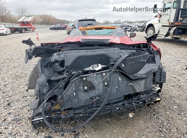 1G1YC3D41M5117242 2021 CHEVROLET CORVETTE Red Rear view