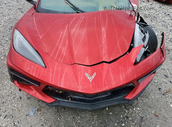 1G1YC3D41M5117242 2021 CHEVROLET CORVETTE Red Rear interior view