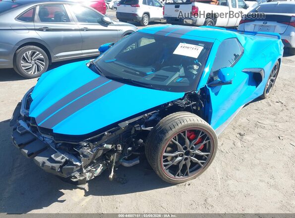 1G1YC3D4XP5115400 2023 CHEVROLET CORVETTE Blue Առջևի ձախ երեք քառորդ տեսարան
