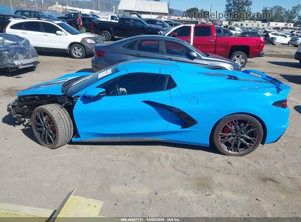 1G1YC3D4XP5115400 2023 CHEVROLET CORVETTE Blue Սալոնի 360 աստիճան տեսք