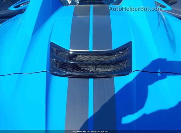 1G1YC3D4XP5115400 2023 CHEVROLET CORVETTE Blue Հետևի տեսք
