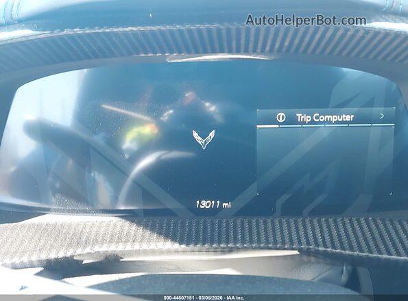 1G1YC3D4XP5115400 2023 CHEVROLET CORVETTE Blue Հետևի նստատեղերի տեսք