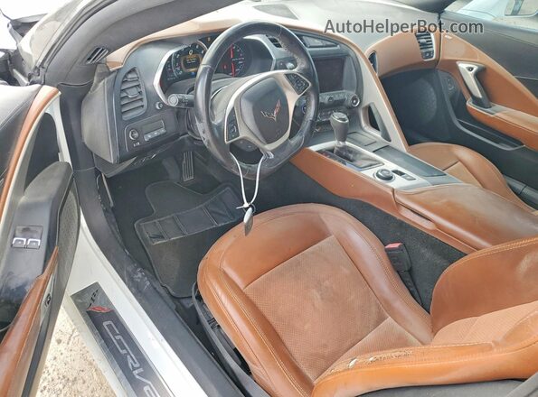 1G1YM2D76G5117260 2016 CHEVROLET CORVETTE White წინა პანელის ხედი