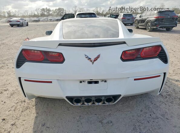 1G1YM2D76G5117260 2016 CHEVROLET CORVETTE White უკანა ხედი