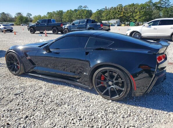 1G1YY2D78K5109870 2019 CHEVROLET CORVETTE Black Tył lewy