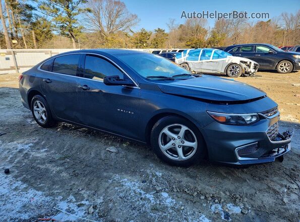 1G1ZB5ST0HF103099 2017 CHEVROLET MALIBU Серый Передняя правая четверть