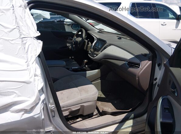 1G1ZB5ST0JF186510 2018 CHEVROLET MALIBU Серебряный Вид салона спереди