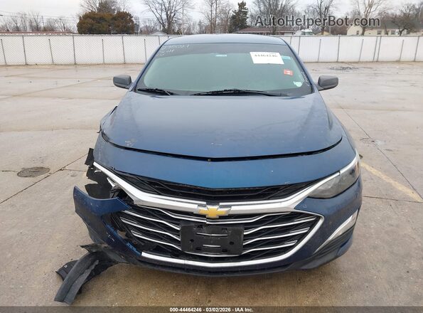 1G1ZB5ST0KF214629 2019 CHEVROLET MALIBU Blue ხელსაწყოთა პანელის ხედი