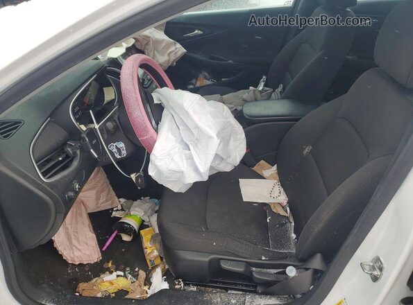 1G1ZB5ST0MF044582 2021 CHEVROLET MALIBU White Սալոնի դիմացի տեսք