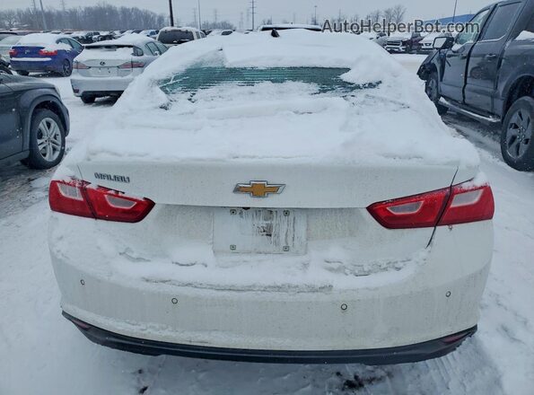 1G1ZB5ST0MF044582 2021 CHEVROLET MALIBU White Հետևի տեսք