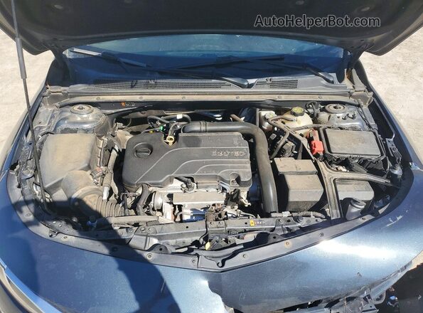 1G1ZB5ST1LF155270 2020 CHEVROLET MALIBU Blue უკანა სალონის ხედი
