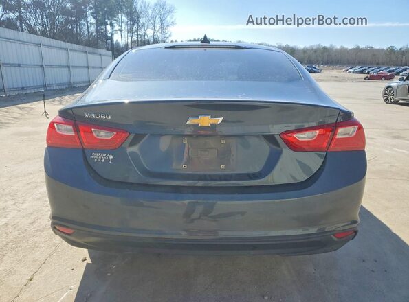 1G1ZB5ST1LF155270 2020 CHEVROLET MALIBU Blue უკანა ხედი
