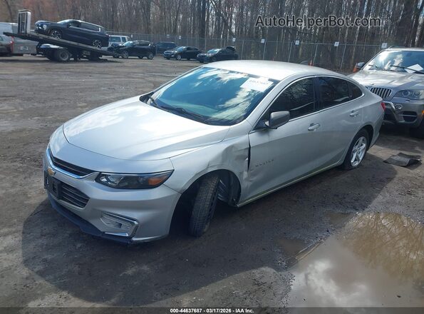 1G1ZB5ST2GF278565 2016 CHEVROLET MALIBU Silver Передня ліва чверть