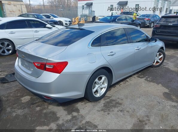 1G1ZB5ST2GF278565 2016 CHEVROLET MALIBU Silver Задня права чверть
