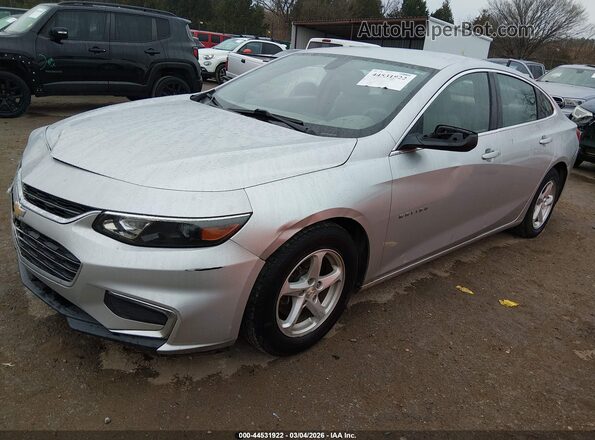 1G1ZB5ST2GF339929 2016 CHEVROLET MALIBU Gray Vista tres cuartos delantera izquierda