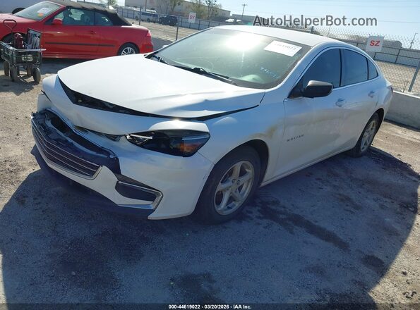 1G1ZB5ST2JF177596 2018 CHEVROLET MALIBU Белый 