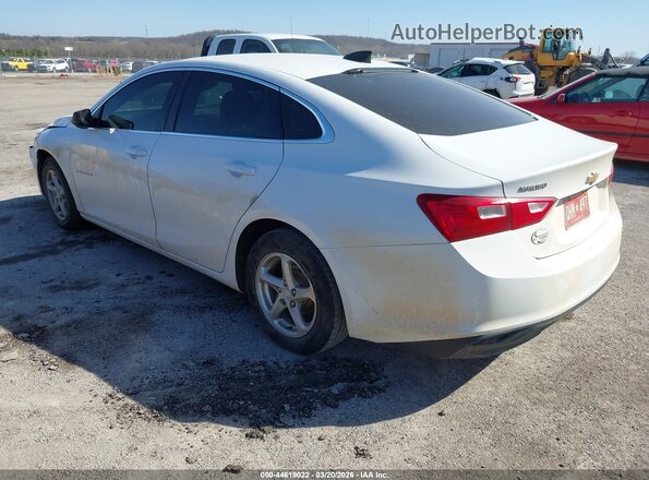 1G1ZB5ST2JF177596 2018 CHEVROLET MALIBU Белый 
