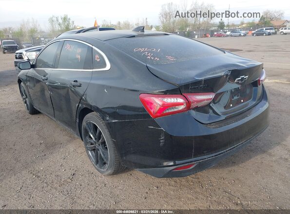 1G1ZB5ST2LF022324 2020 CHEVROLET MALIBU Black Rear left