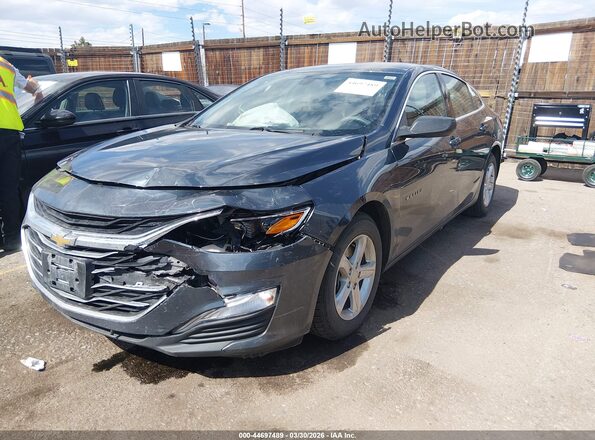 1G1ZB5ST2LF118910 2020 CHEVROLET MALIBU Gray წინა მარცხენა ხედი სამი მეოთხედიდან