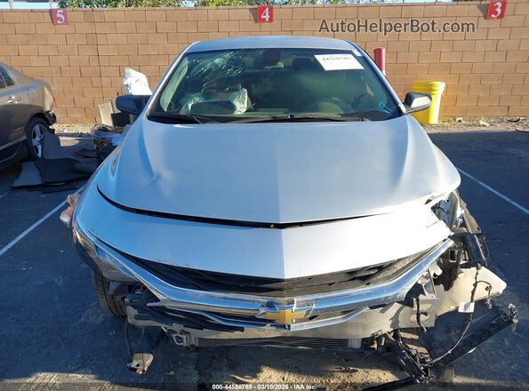 1G1ZB5ST3MF078161 2021 CHEVROLET MALIBU Gray Instrument cluster view