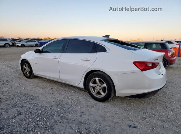 1G1ZB5ST4JF175235 2018 CHEVROLET MALIBU White Tył lewy