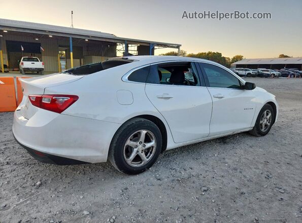 1G1ZB5ST4JF175235 2018 CHEVROLET MALIBU White Tył prawy