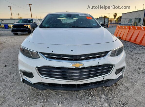 1G1ZB5ST4JF175235 2018 CHEVROLET MALIBU White Widok z przodu