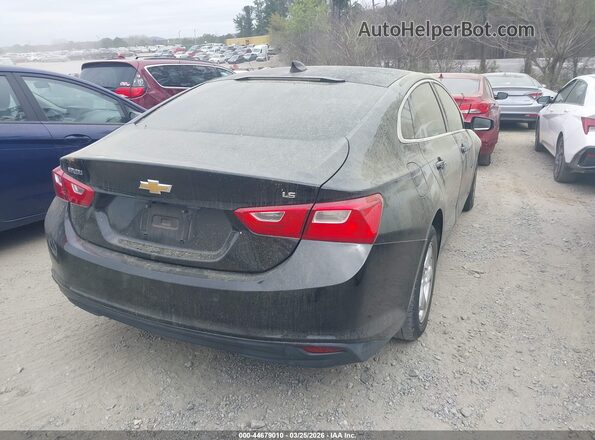 1G1ZB5ST6GF267956 2016 CHEVROLET MALIBU Black 