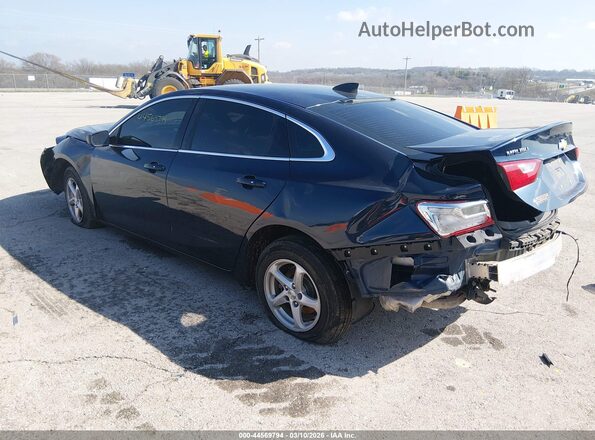 1G1ZB5ST6HF142943 2017 CHEVROLET MALIBU Синий Задняя левая четверть