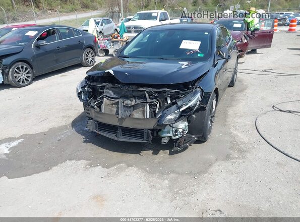 1G1ZB5ST7LF010671 2020 CHEVROLET MALIBU Black Front view