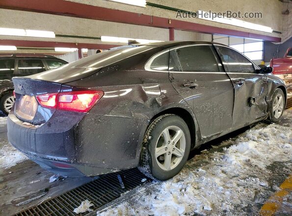 1G1ZB5ST7MF054784 2021 CHEVROLET MALIBU Maroon უკანა მარჯვენა