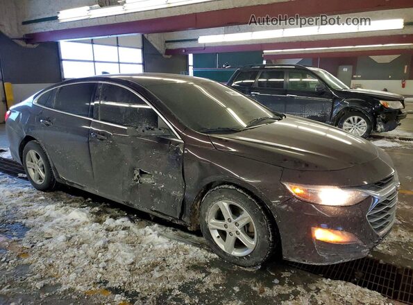1G1ZB5ST7MF054784 2021 CHEVROLET MALIBU Maroon წინა მარჯვენა