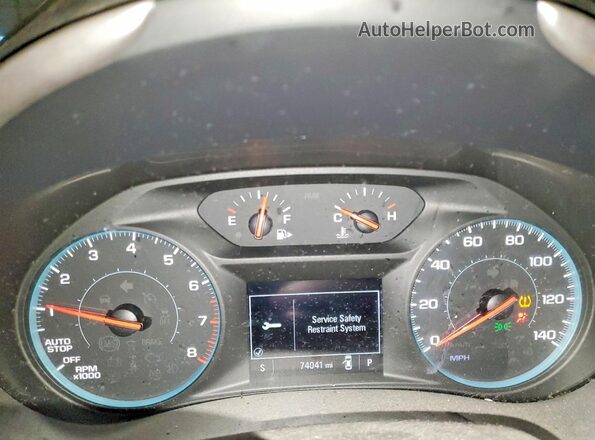1G1ZB5ST7MF054784 2021 CHEVROLET MALIBU Maroon ხელსაწყოთა პანელის ხედი